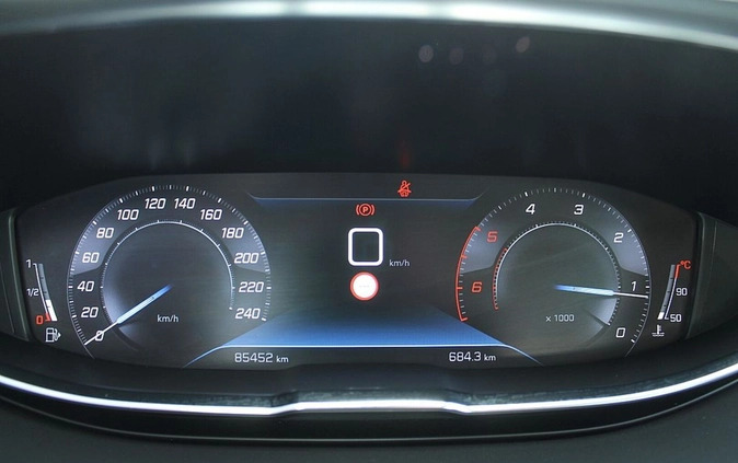 Peugeot 3008 cena 82990 przebieg: 85436, rok produkcji 2019 z Ełk małe 497